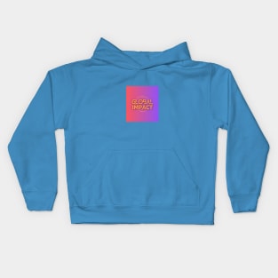 Global impact design Kids Hoodie